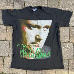 Vintage Phil Collins Tour Shirt / But Seriously Tour 1990